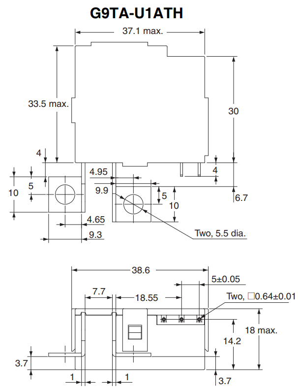 G9TA ACパワーラッチリレー - Omron Electronics | Mouser